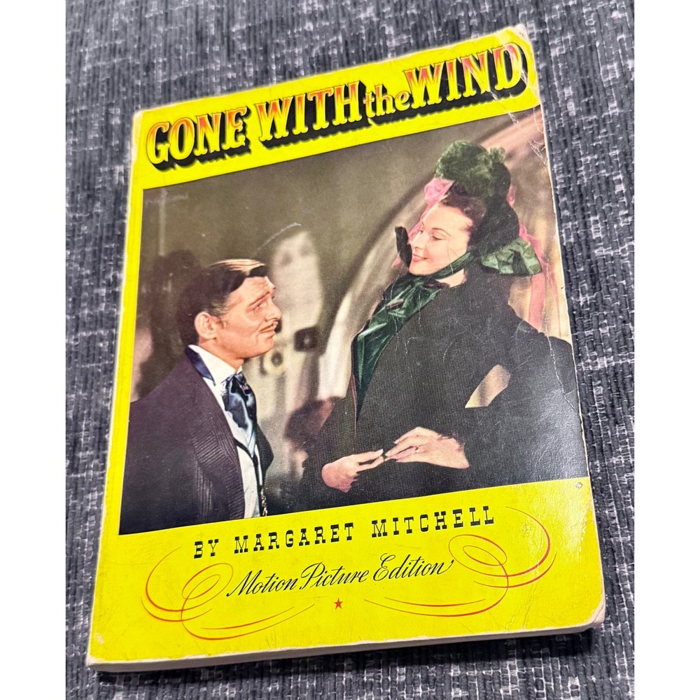 Macmillan Gone With the Wind Book Fair 1939 Motion Picture Edition Mitchell
